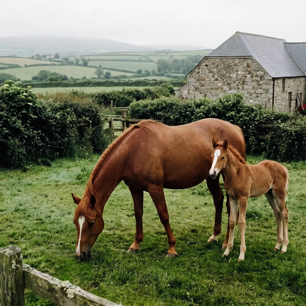 Élevage de chevaux au L'Étrier de Vitrac, Vitrac